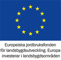 Logotyp för EU:s fond för jordbruksfonden för landsbygdsutveckling. 