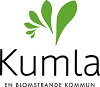 Logotyp enfärgad grön för platsen Kumla